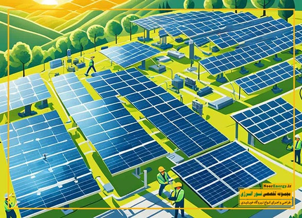 بررسی جامع اجزا و تجهیزات نیروگاه برق خورشیدی همراه با راهنمای بهترین انتخاب