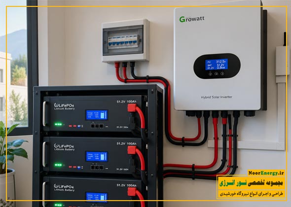 بررسی محل نصب برق اضطراری خورشیدی داخل خانه