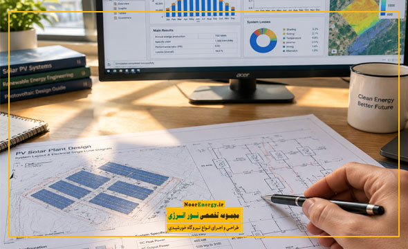 مراحل اجرای نیروگاه خورشیدی از امکانسنجی تا اتصال به شبکه در ایران