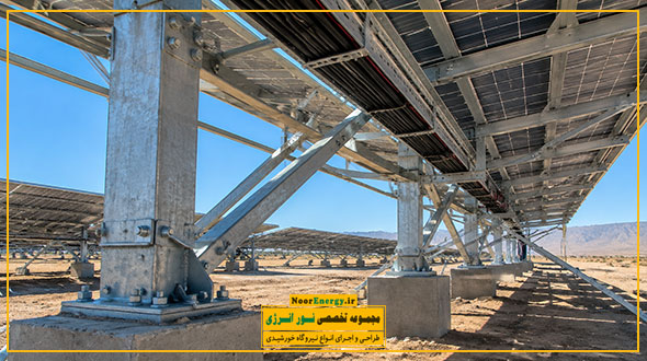 الزامات مهندسی نصب نیروگاه خورشیدی شامل سازه ارتینگ و کابلکشی استاندارد